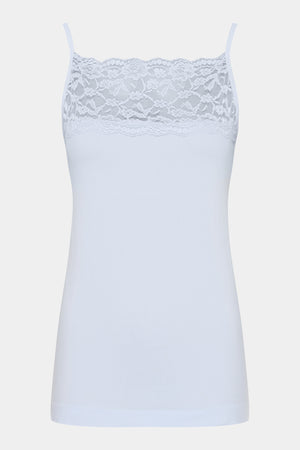 I SAY Nilla Wide Lace Top Basics 619 Light Blue