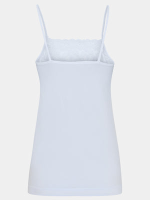 I SAY Nilla Wide Lace Top Basics 619 Light Blue