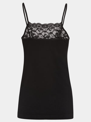 I SAY Nilla Wide Lace Top Basics 900 Black