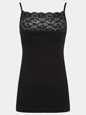 I SAY Nilla Wide Lace Top Basics 900 Black