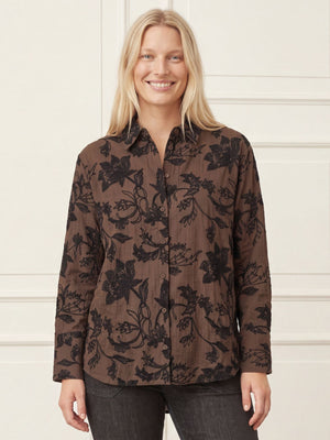 I SAY Nimi Shirt Shirts 356 Dark brown