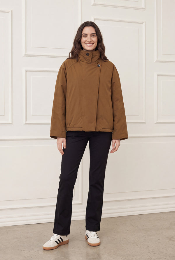 I SAY Noa Jacket Outerwear 314 Toffee