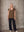 I SAY Nugga V-Neck T-Shirt Basics 314 Toffee