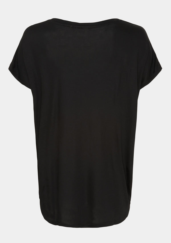 I SAY Nugga Viscose T-Shirt Basics 900 Black