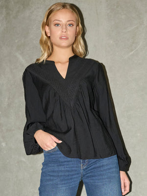 I SAY Ofia Blouse Blouses 900 Black