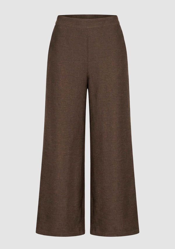 I SAY Osa Pant Pants 126 Brown Melange