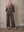 I SAY Osa Pant Pants 126 Brown Melange