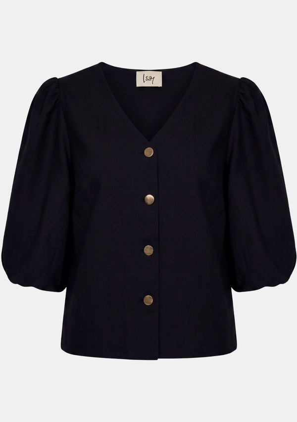 I SAY Ova Baloon Jacket Jackets 900 Black