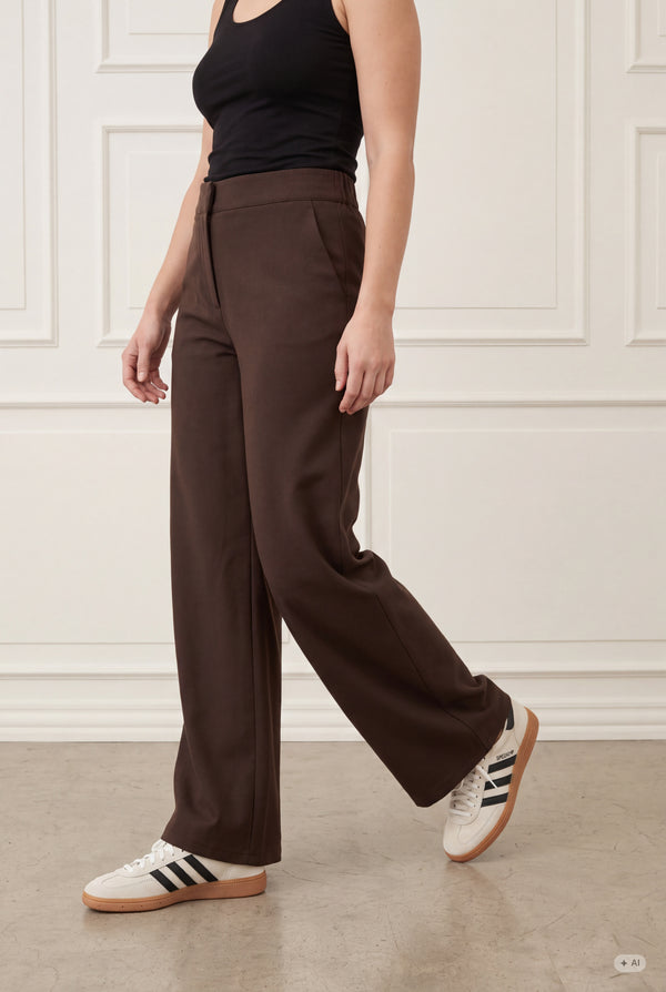 I SAY Ova Pocket Pant Pants 304 Brown