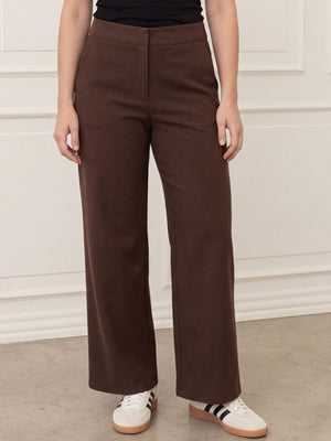 I SAY Ova Pocket Pant Pants 304 Brown