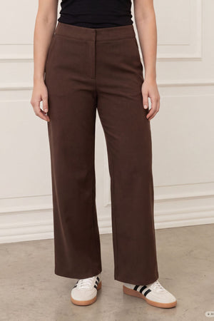 I SAY Ova Pocket Pant Pants 304 Brown