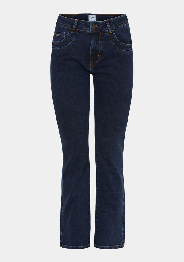 I SAY Parma Basic Jeans Pants 654 Blue Denim