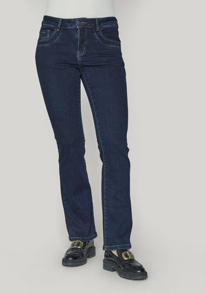 I SAY Parma Basic Jeans Pants 654 Blue Denim