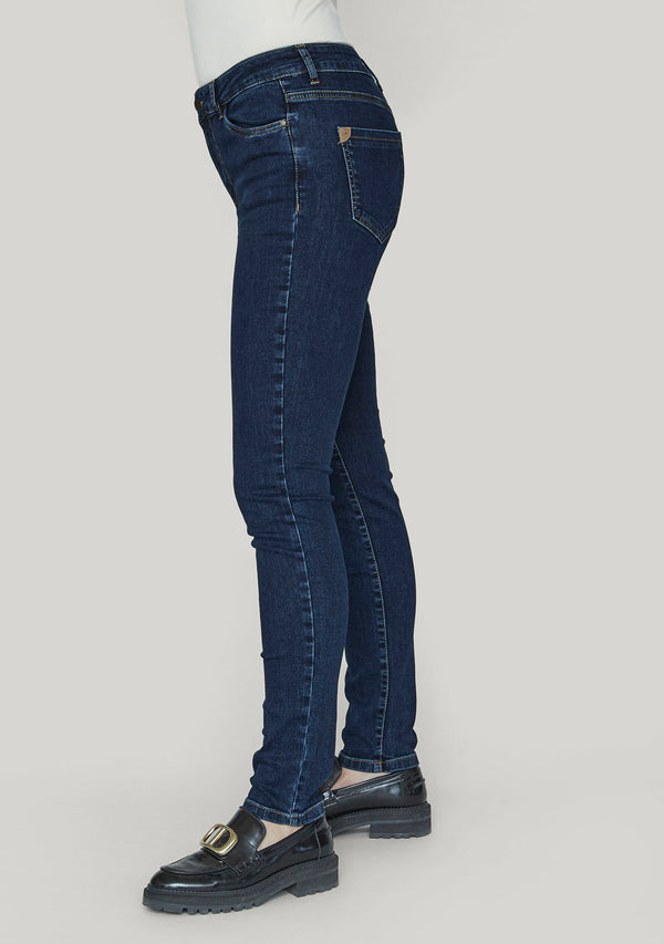 I SAY Parma Skinny Jeans Pants 654 Blue Denim