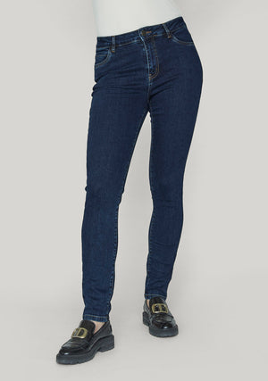 I SAY Parma Skinny Jeans Pants 654 Blue Denim