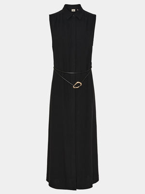 I SAY Pearl Belt Dress Dresses 900 Black