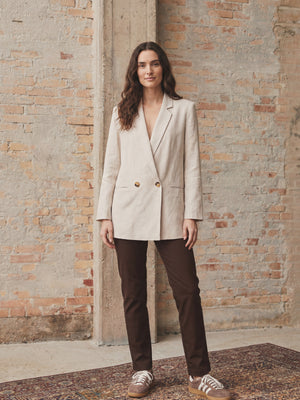 I SAY Pearl Blazer Jackets 112 Sand