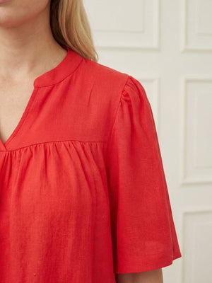 I SAY Pearl Blouse Blouses 431 Raspberry