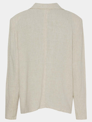 I SAY Pearl Classic Blazer Jackets 112 Sand