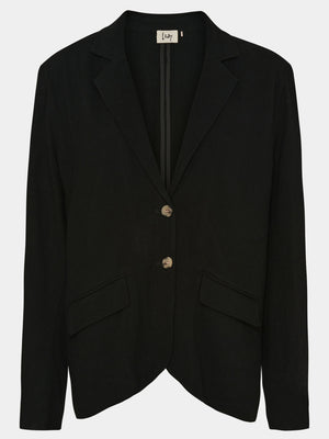 I SAY Pearl Classic Blazer Jackets 900 Black