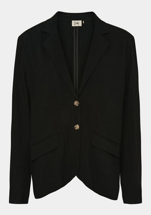 I SAY Pearl Classic Blazer Jackets 900 Black