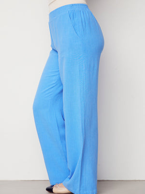 I SAY Pearl Pant Pants 645 Skyblue