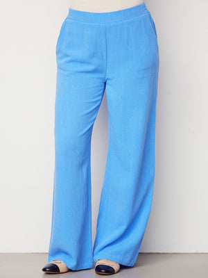 I SAY Pearl Pant Pants 645 Skyblue