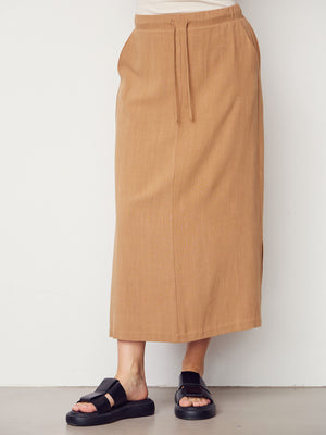 I SAY Pearl Skirt Skirts 321 Luxury Camel