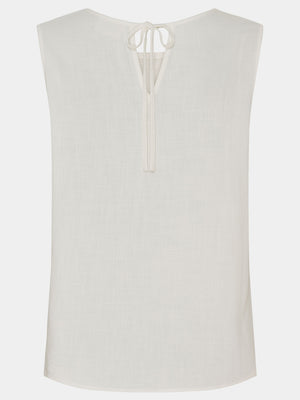 I SAY Pearl Top Tops 101 Broken White