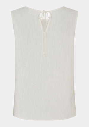 I SAY Pearl Top Tops 101 Broken White