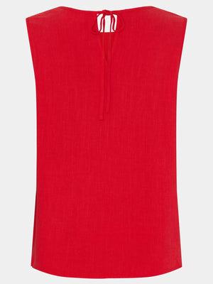 I SAY Pearl Top Tops 451 Crispy Red