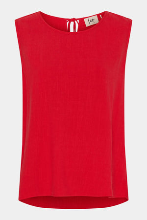 I SAY Pearl Top Tops 451 Crispy Red