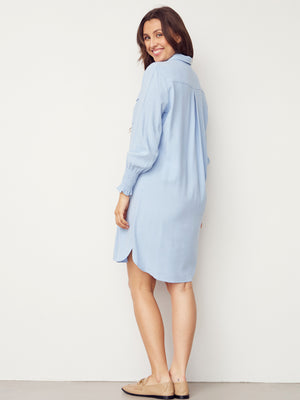 I SAY Pearl Tunic Dresses 619 Light Blue