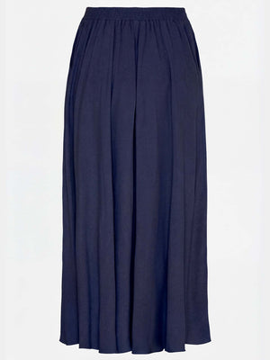 I SAY Pearl Wide Skirt Skirts 640 Navy