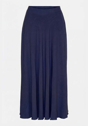 I SAY Pearl Wide Skirt Skirts 640 Navy