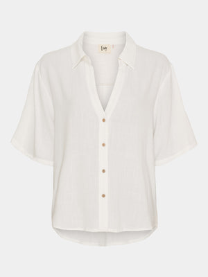 I SAY Pearl s/s Shirt Shirts 101 Broken White