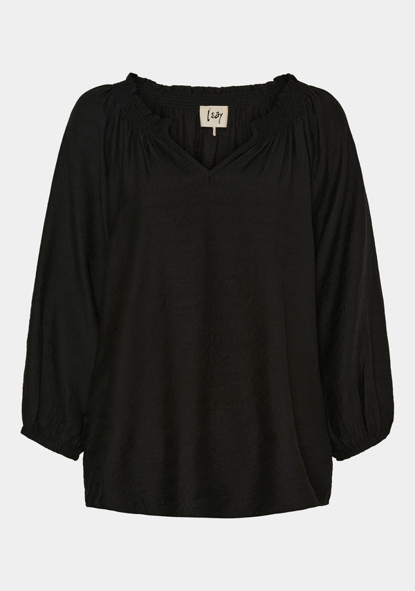 I SAY Poline New Blouse Blouses 900 Black