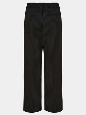 I SAY Rimini Striped Pant Pants L46 Black Pinstripe