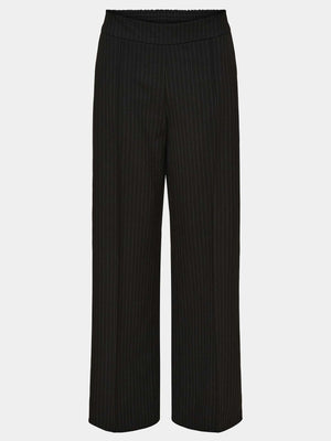 I SAY Rimini Striped Pant Pants L46 Black Pinstripe