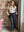 I SAY Rimini Striped Pant Pants M37 Dark Brown Pinstripe