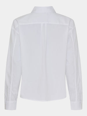 I SAY Sigga Basic Shirt Shirts 100 White