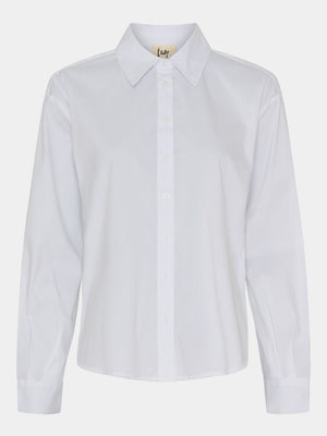I SAY Sigga Basic Shirt Shirts 100 White