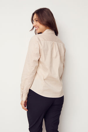 I SAY Sigga Basic Shirt Shirts 112 Sand