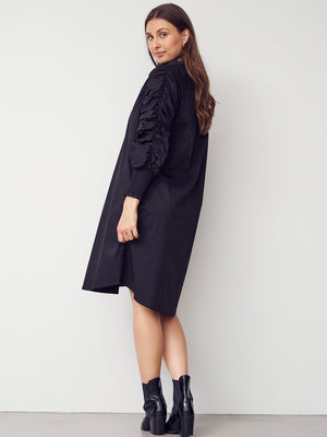 I SAY Sigga Deco Dress Dresses 900 Black