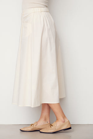 I SAY Sigga Long Skirt Skirts 146 Cream