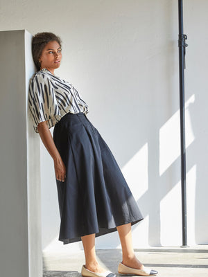 I SAY Sigga Long Skirt Skirts 900 Black