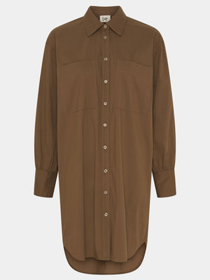 I SAY Sigga Oversize Shirt Shirts 391 Cafe Latte
