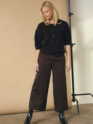 I SAY Sigga Pant Pants 356 Dark brown
