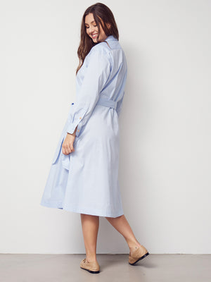 I SAY Sigga Shirt Dress Dresses 619 Light Blue