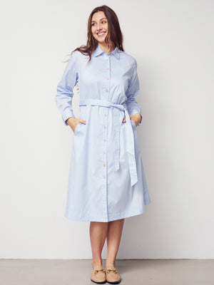 I SAY Sigga Shirt Dress Dresses 619 Light Blue